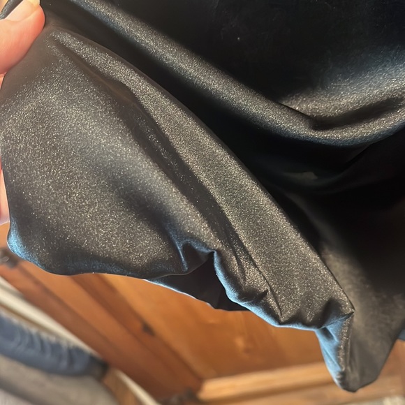 Black Mini Dress With Jeweled Halter Neckline, Size Medium - Picture 5 of 6